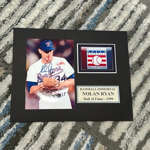 Nolan Ryan autographed New York Mets photo - Picture 1 of 1